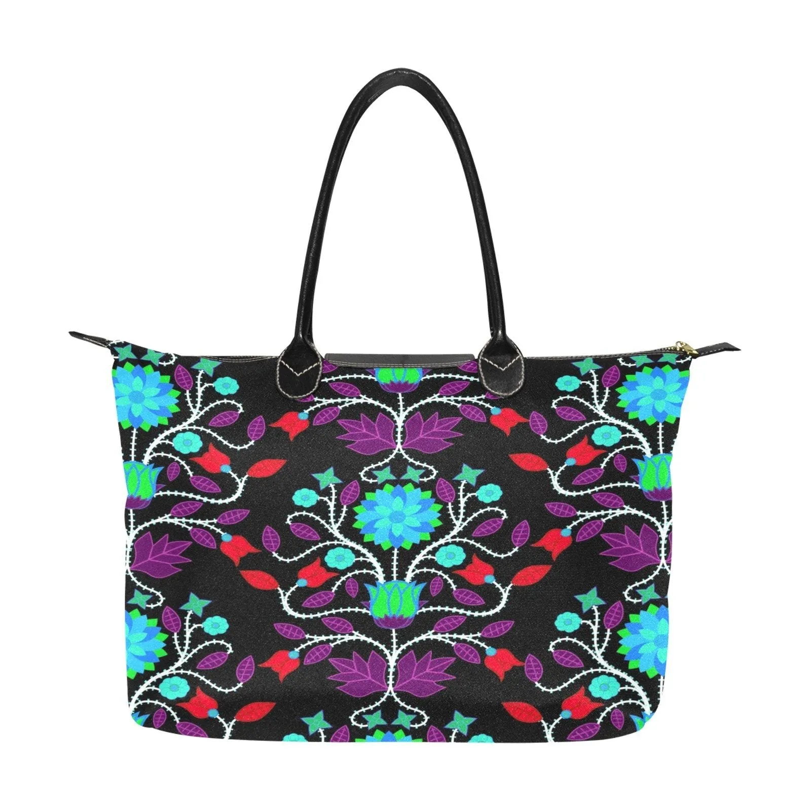 Floral Beadwork Four Clans Winter Single-Shoulder Lady Handbag