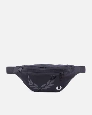 Fred Perry Printed Laurel Wreath Ripstop Waist Bag Black