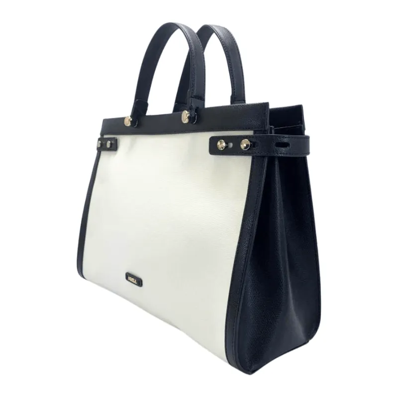 Furla Lady Medium Tote - Naturale Nero