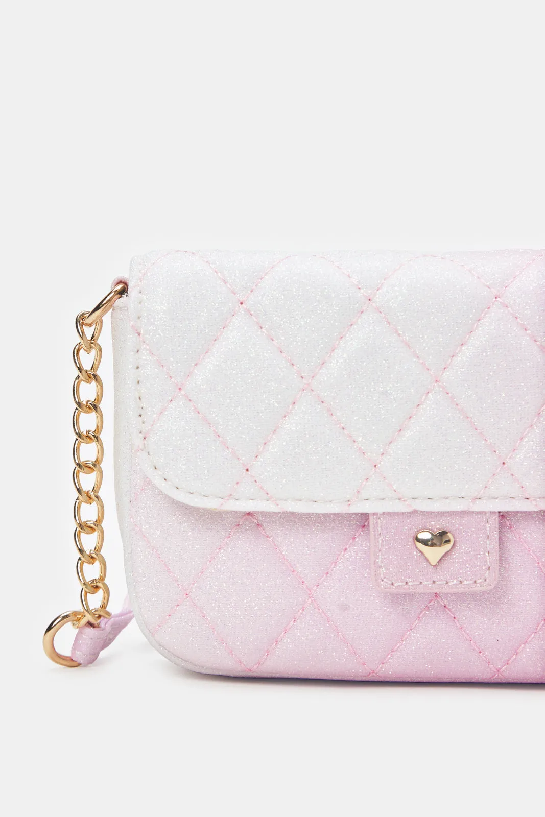 Girls Pink Cross Body Bag