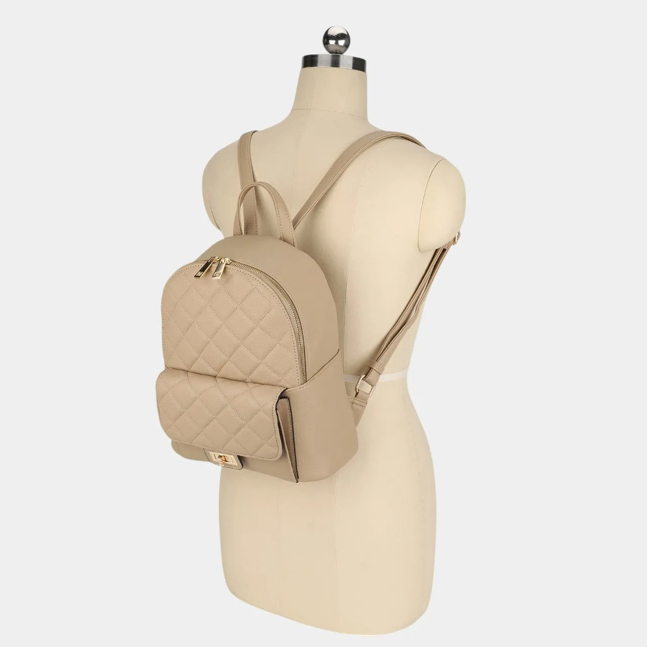 Giselle Quilted Fashion Backpack