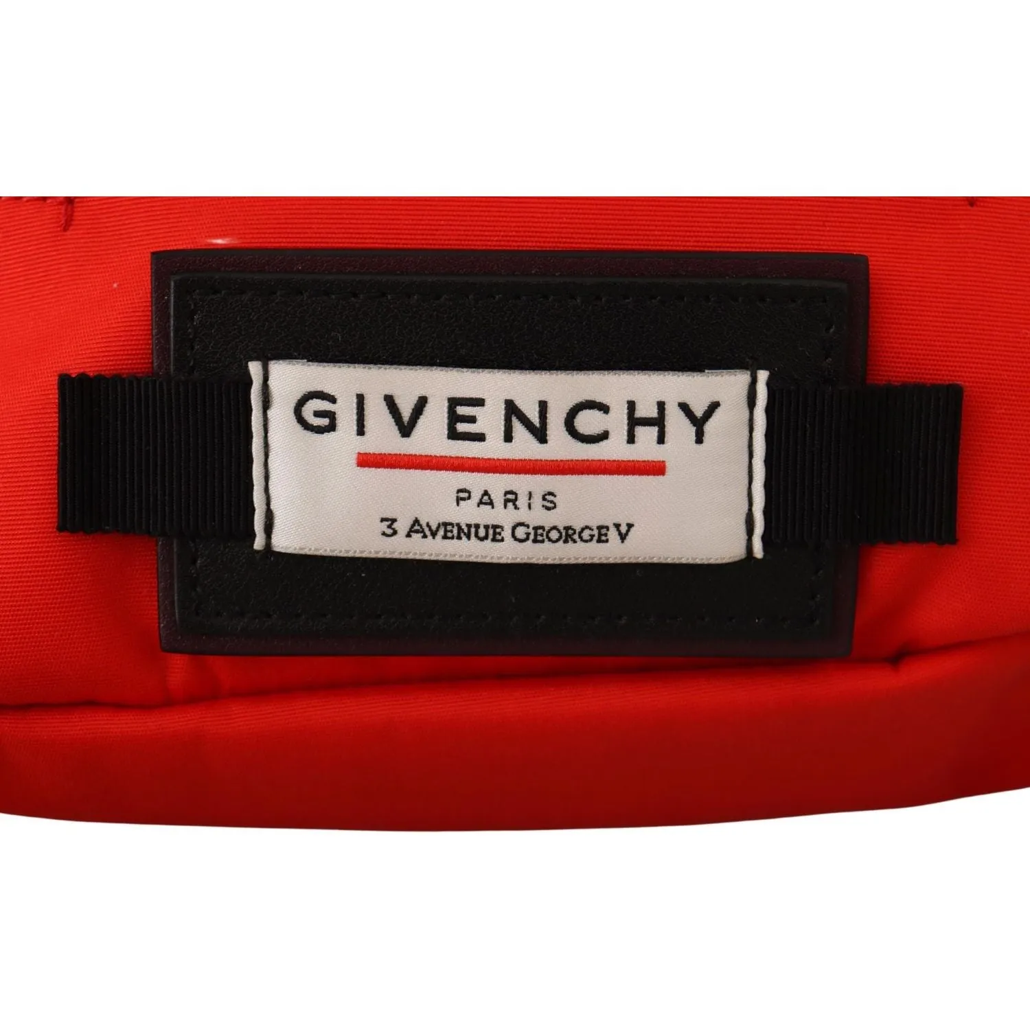 Givenchy Elegant Large Bum Belt Bag in Red and Black