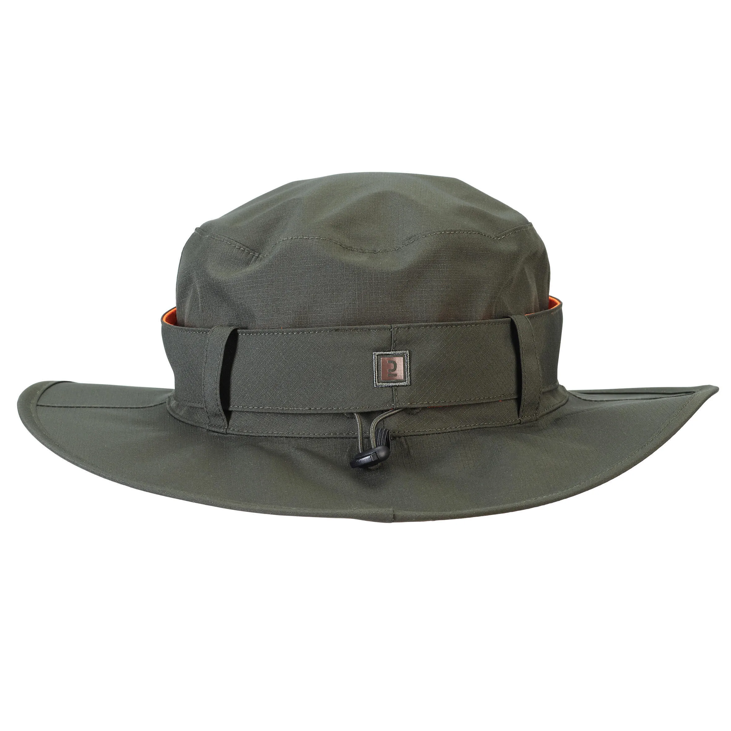 Hunting hat 520 waterproof durable green SOLOGNAC, dark green