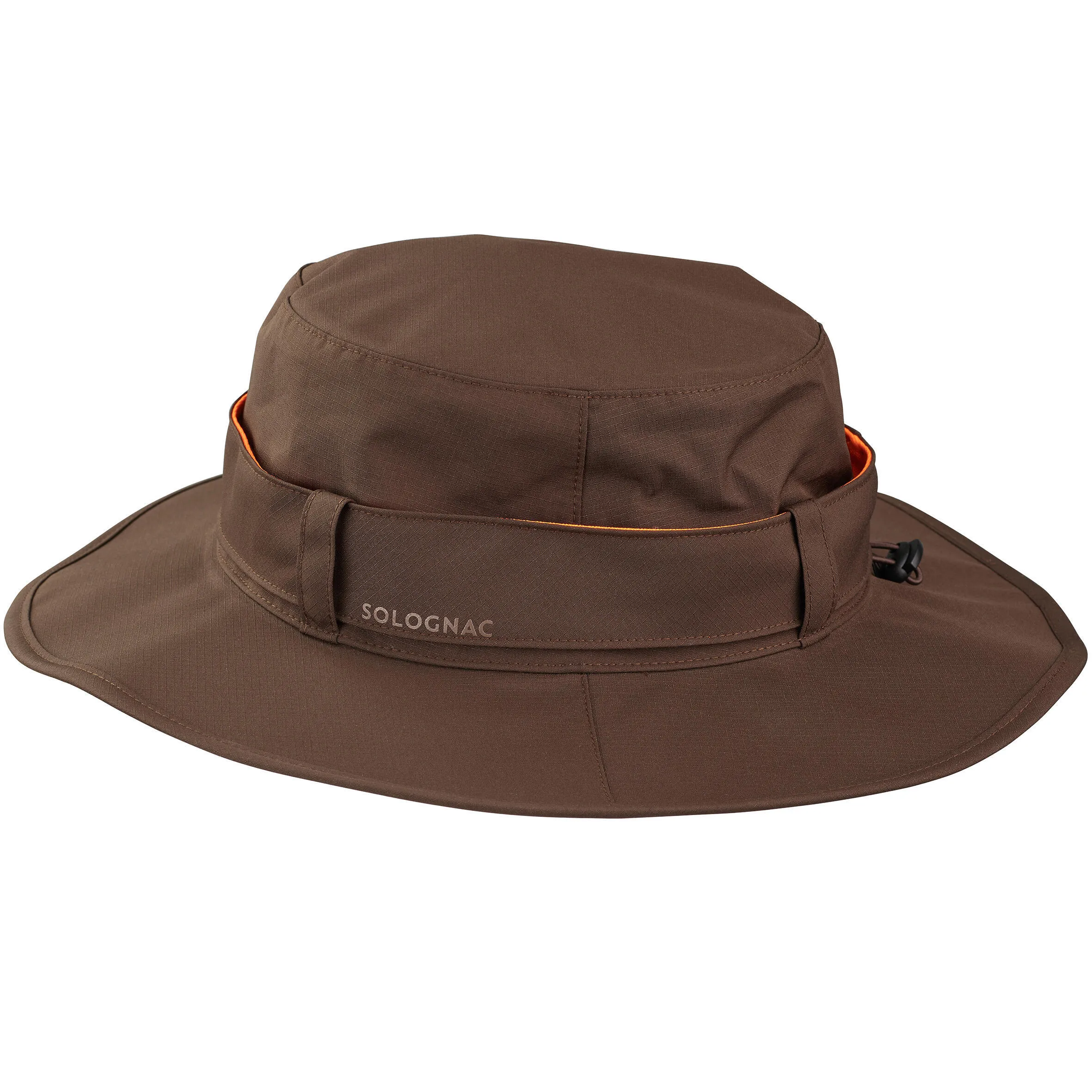 Hunting hat 520 waterproof durable green SOLOGNAC, dark green