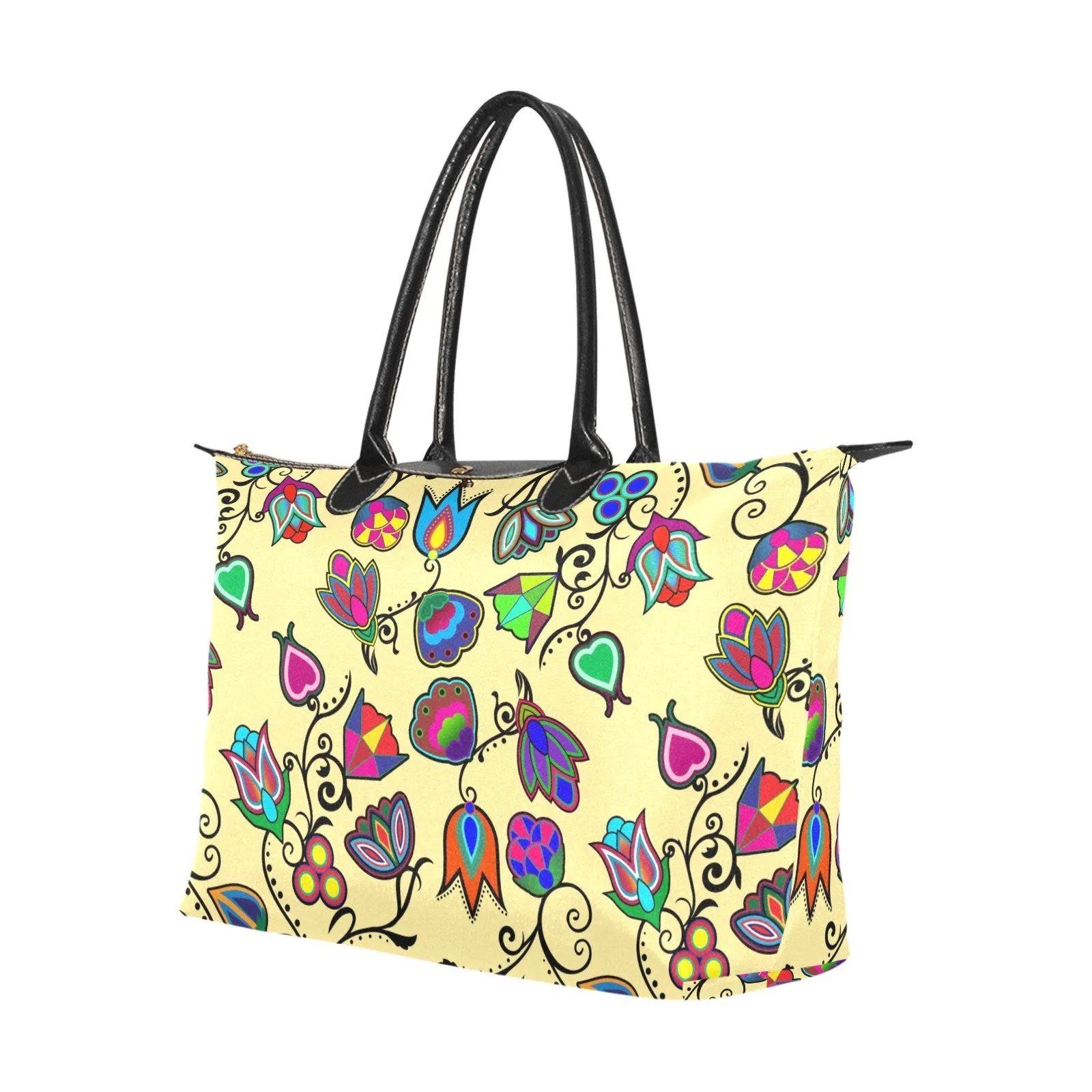 Indigenous Paisley Vanilla Single-Shoulder Lady Handbag