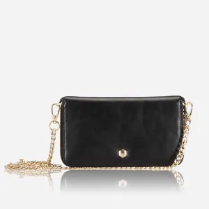 Jekyll & Hide Paris Chain Purse Ladies Handbag, Black
