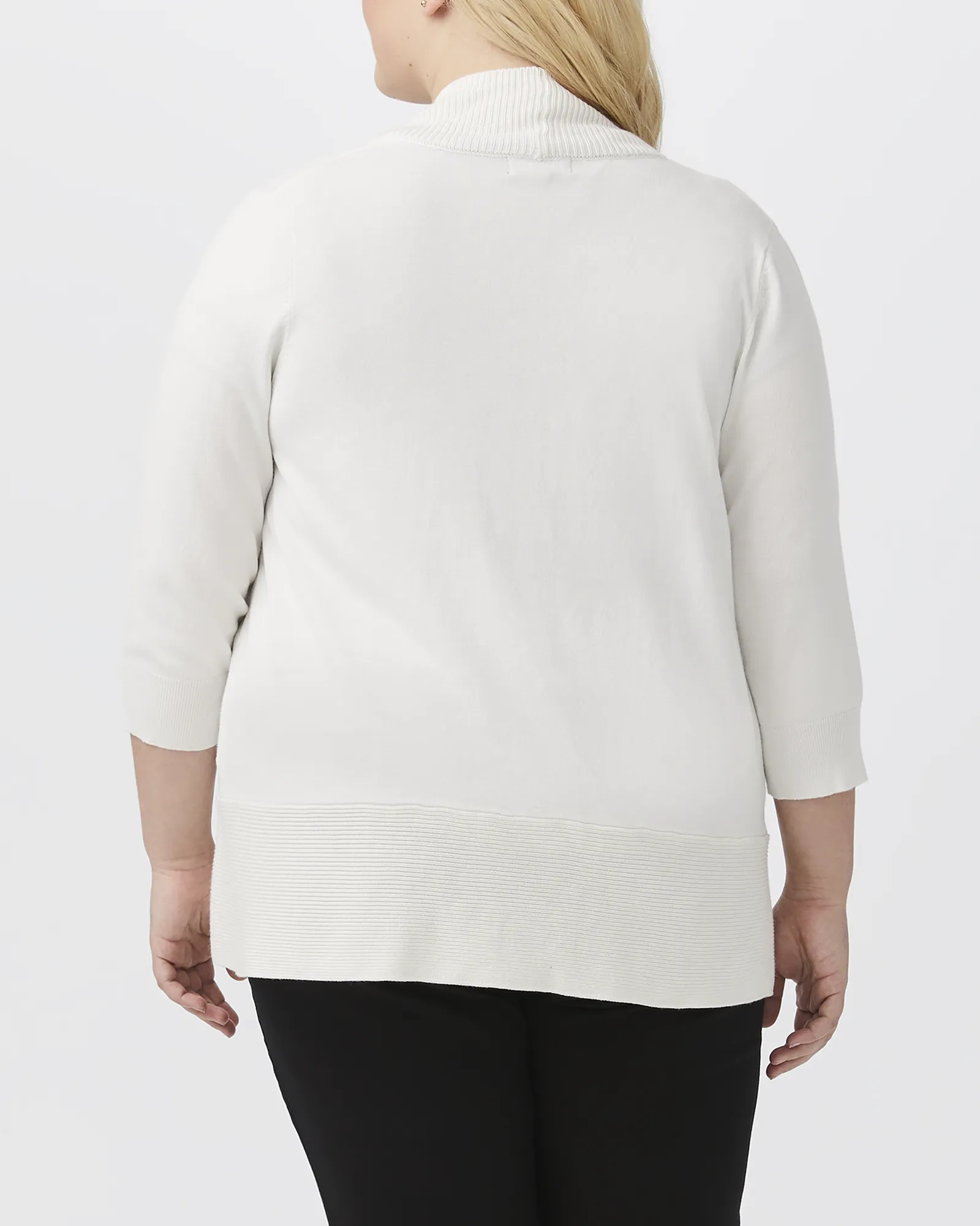 Jocasta Lightweight Sweater Cardigan | Ivory