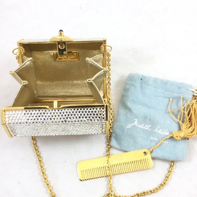 Judith Leiber Crystal Micro Bag