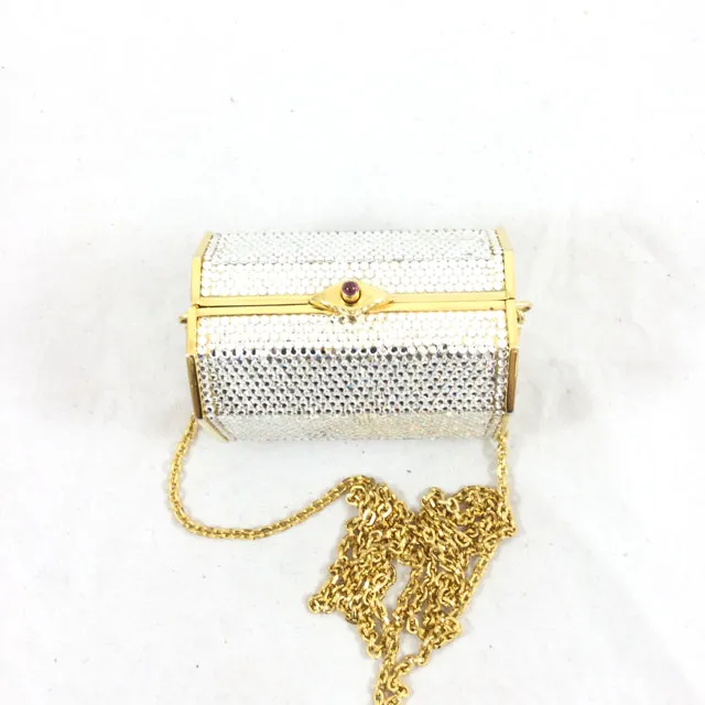 Judith Leiber Crystal Micro Bag