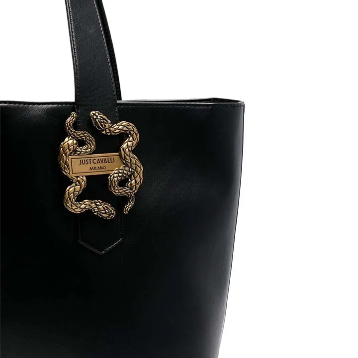 JUST CAVALLI TOTE BLACK BAG