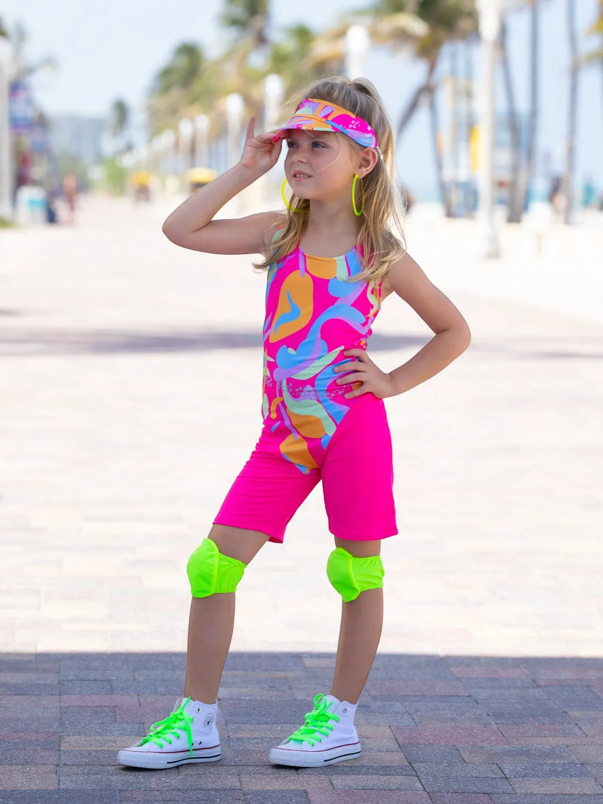 Kids Barbie and Ken Rollerblade Inspired Halloween Costume