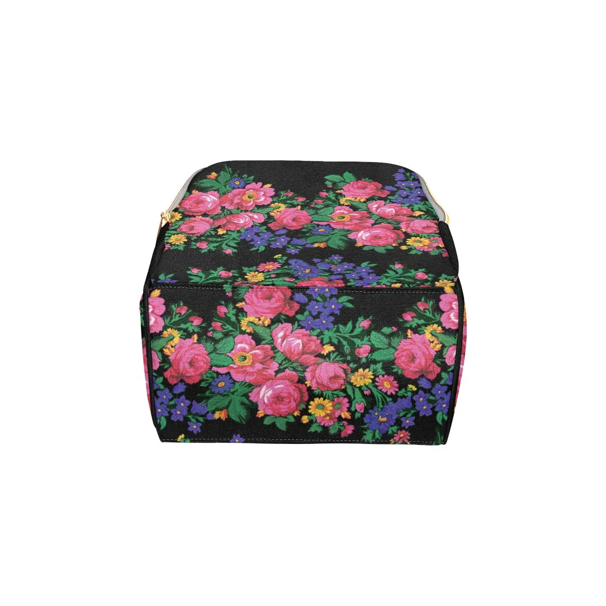 Kokum's Revenge-Black Multi-Function Diaper Backpack