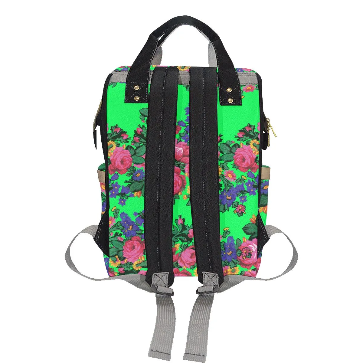 Kokum's Revenge Green Multi-Function Diaper Backpack