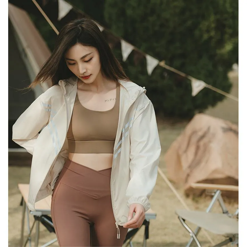Lightweight Soft Hooded Windbreaker
