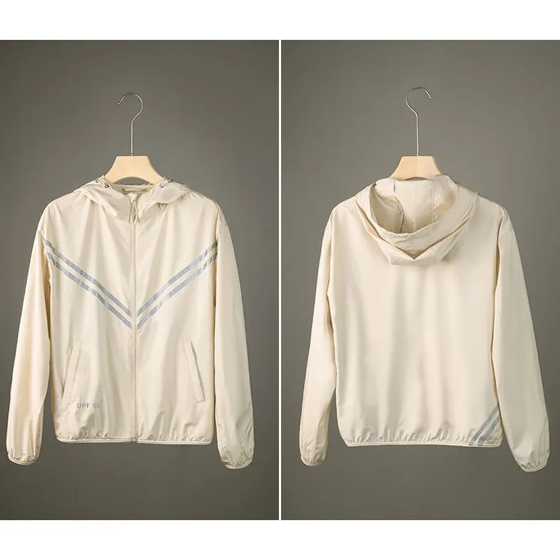 Lightweight Soft Hooded Windbreaker