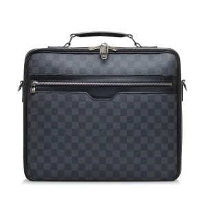 Louis Vuitton Steve Business Bag Damier Graphite Canvas