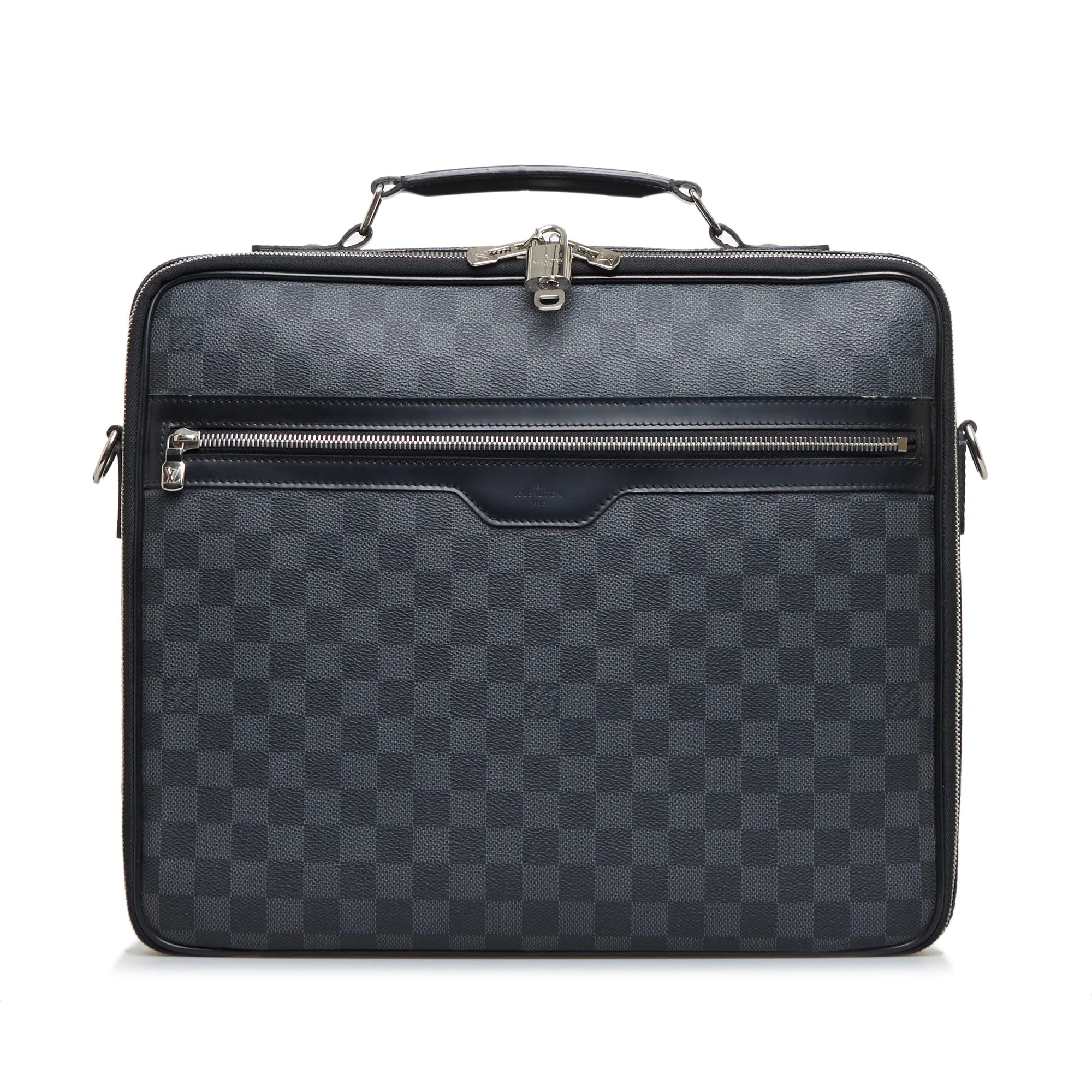 Louis Vuitton Steve Business Bag Damier Graphite Canvas