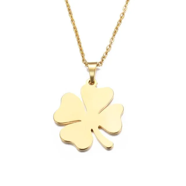 Lover's Clover Necklace For Women Fashionable Jewelry