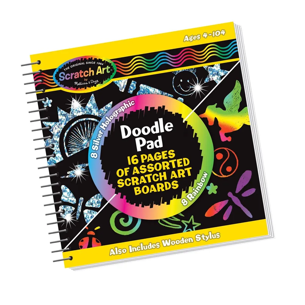 Melissa and Doug Scratch Art Doodle Pad