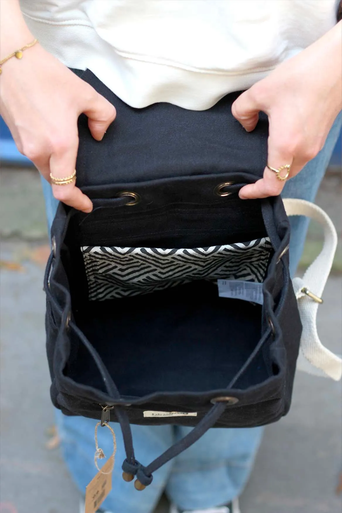 Mini sac à dos Eliot Noir