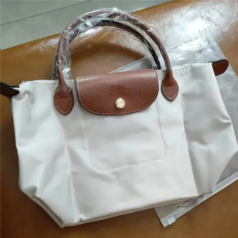 Nylon Shoulder Bag New Ladies Handbag Trend Simple New Style Fashion And Casual Large-Capacity Dumpling-Shaped Tote Bag 2024