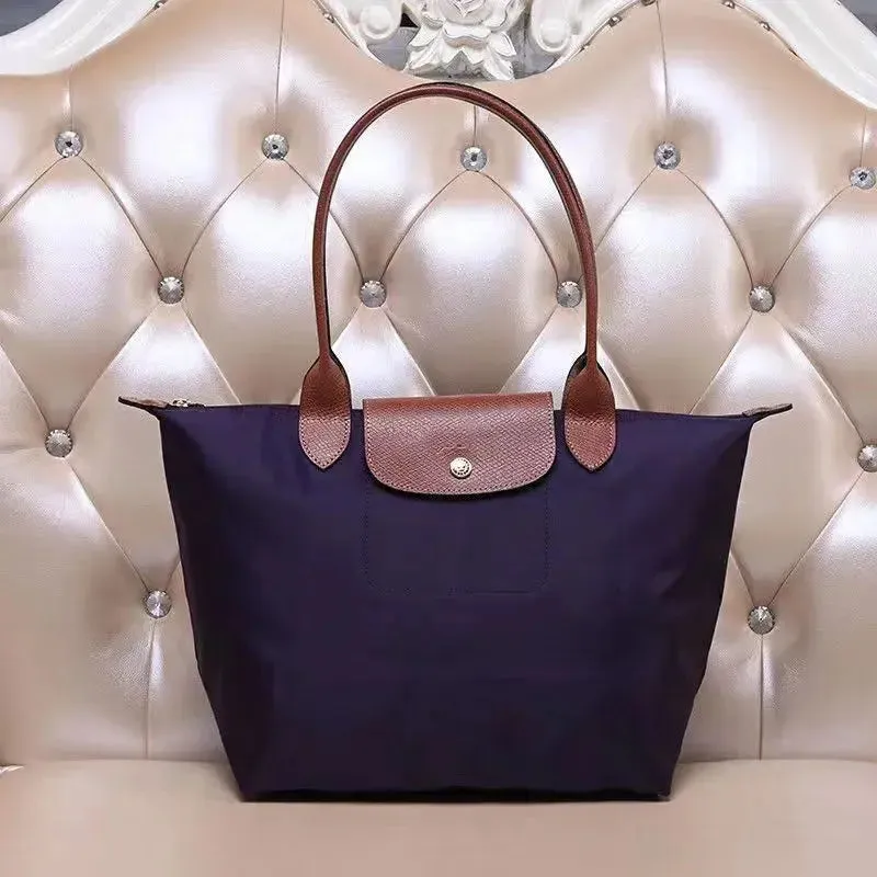 Nylon Shoulder Bag New Ladies Handbag Trend Simple New Style Fashion And Casual Large-Capacity Dumpling-Shaped Tote Bag 2024