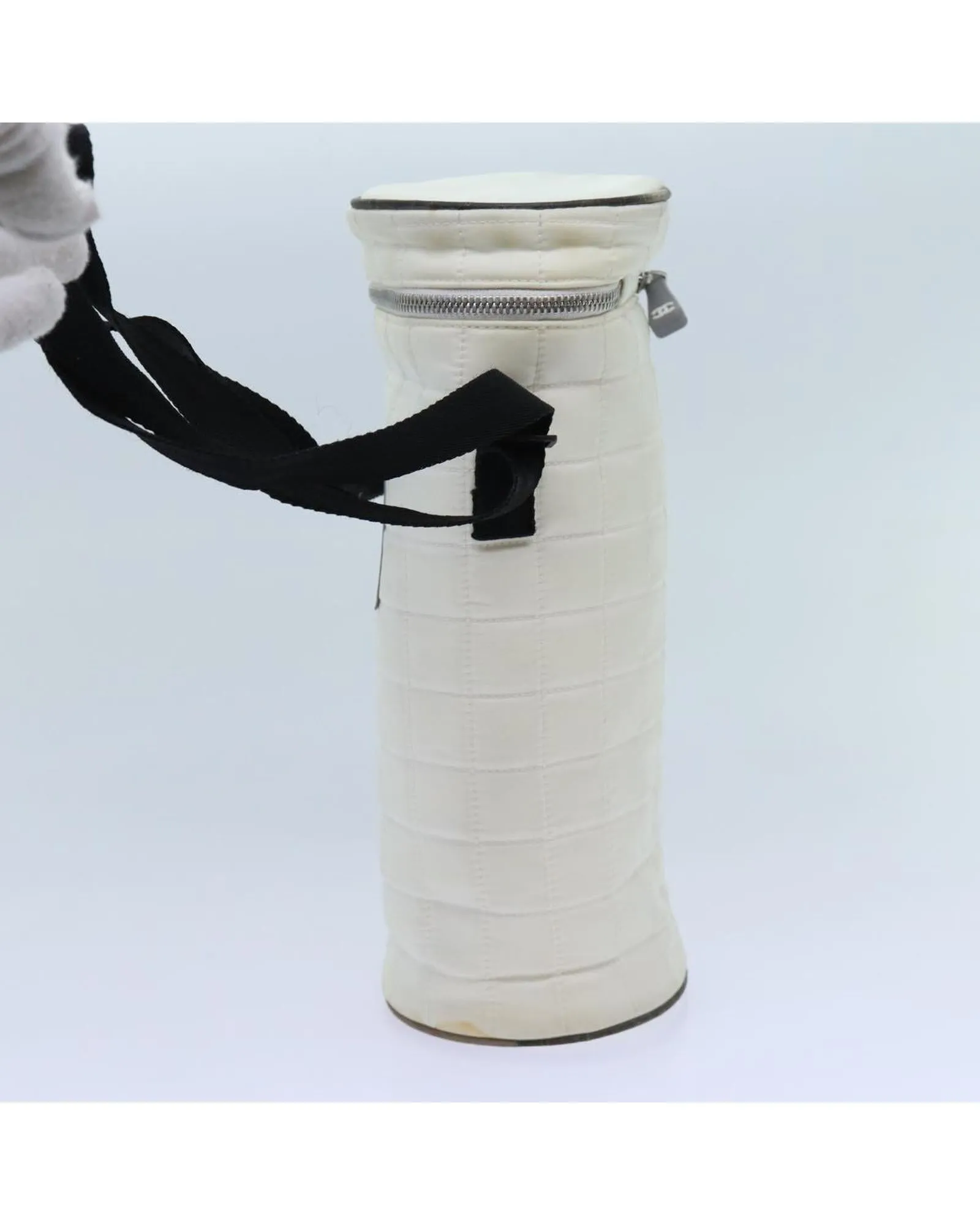 Nylon White Sports Line Shoulder Bag by CHANEL