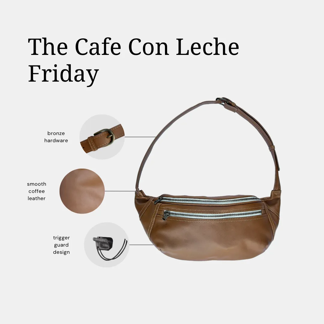 Original Friday Leather Concealed Carry Belt Bag