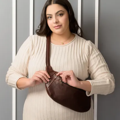 Original Friday Leather Concealed Carry Belt Bag