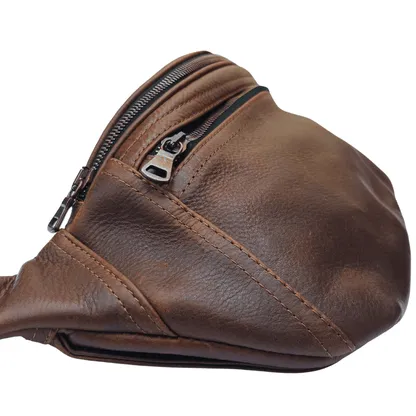 Original Friday Leather Concealed Carry Belt Bag