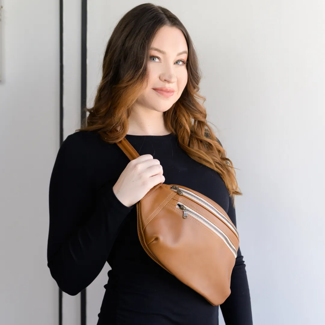 Original Friday Leather Concealed Carry Belt Bag