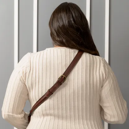Original Friday Leather Concealed Carry Belt Bag