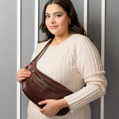 Original Friday Leather Concealed Carry Belt Bag