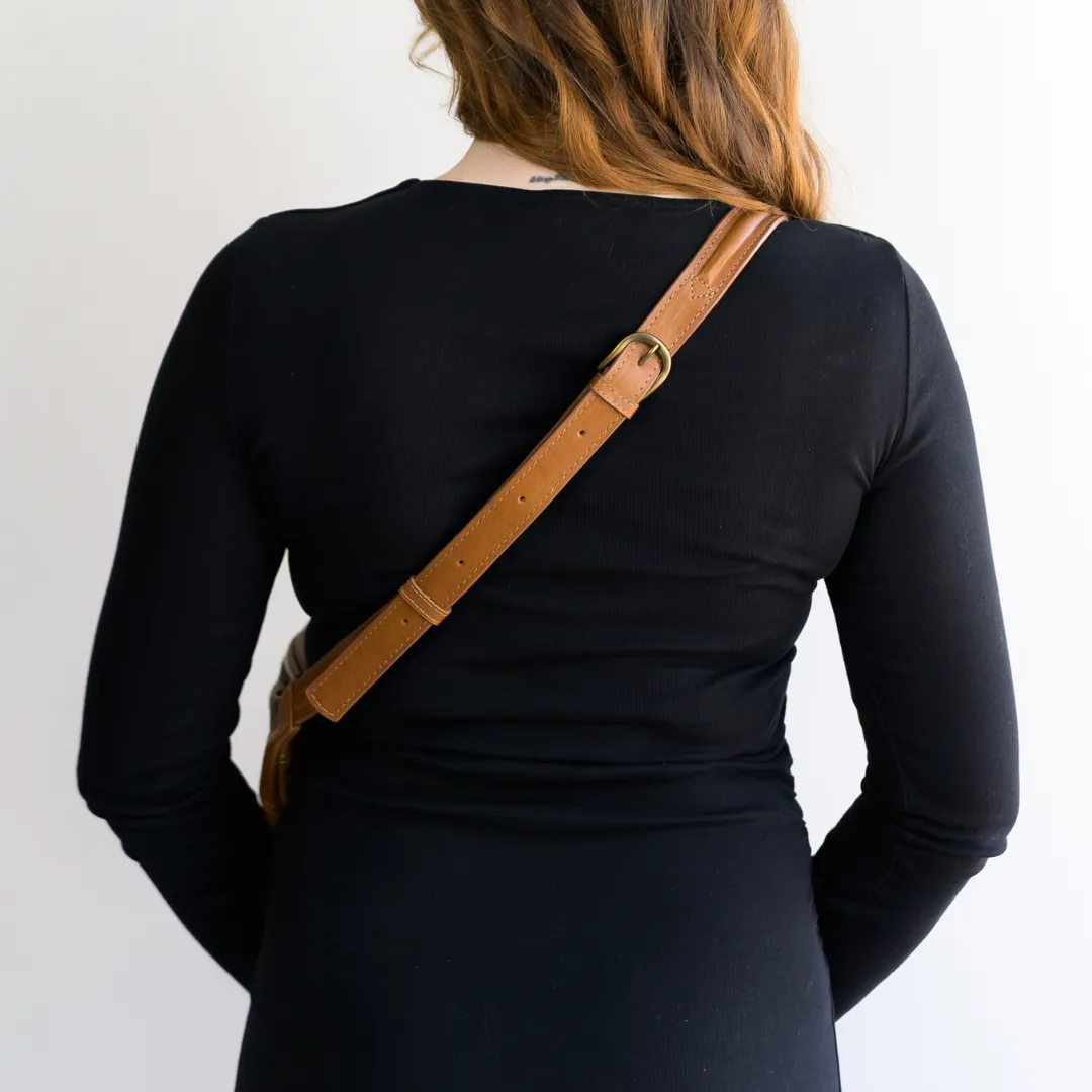 Original Friday Leather Concealed Carry Belt Bag