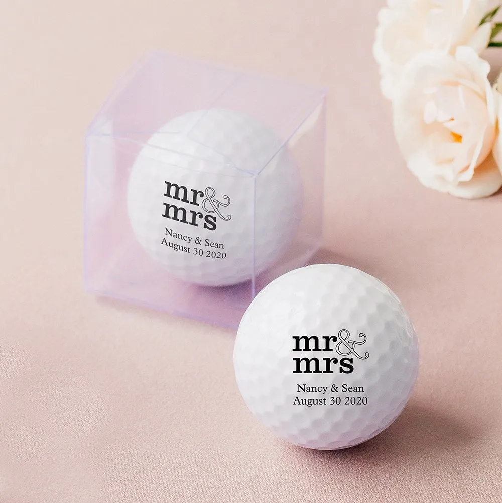 PERSONALIZED GOLF BALL FAVOR