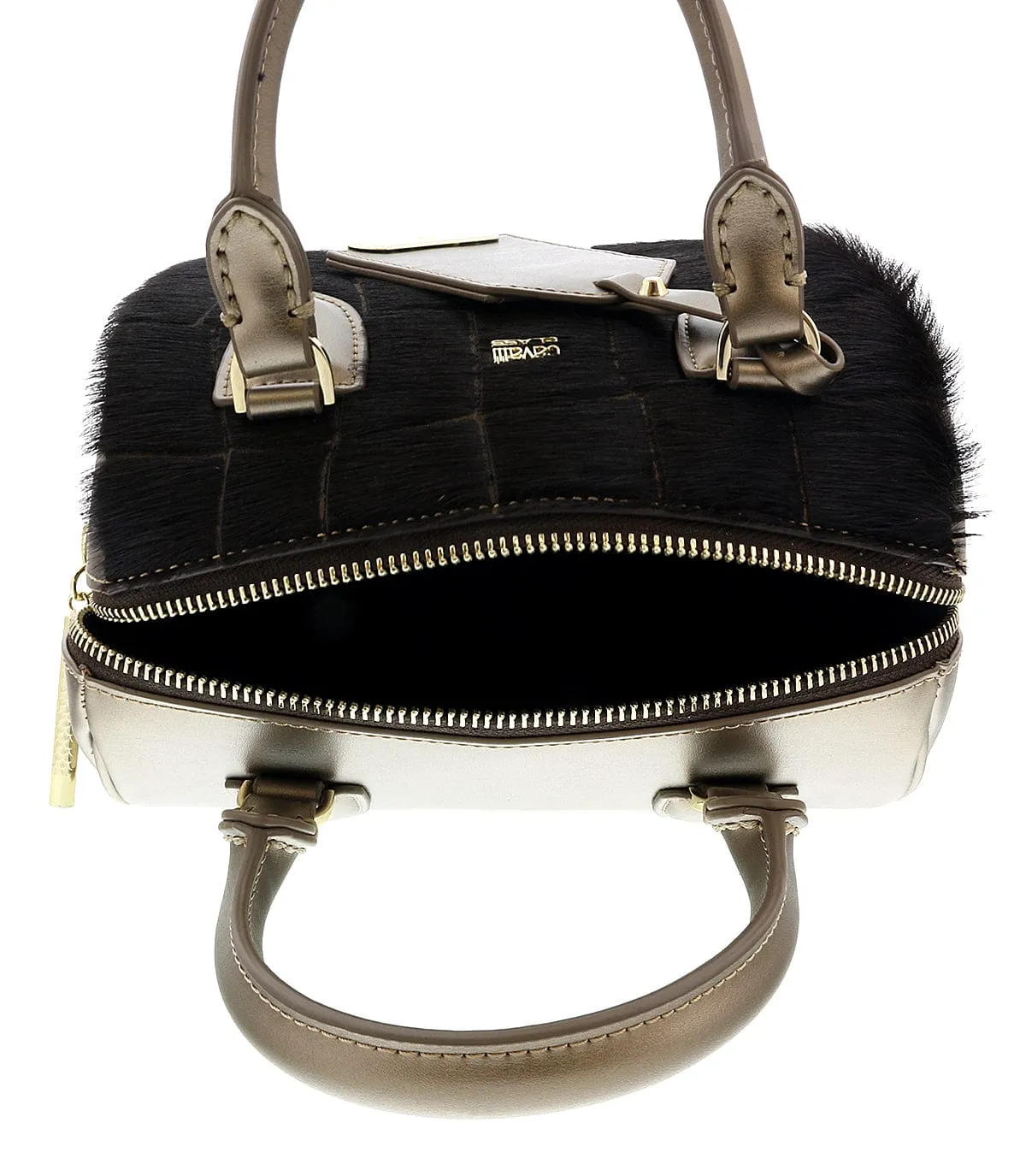 Roberto Cavalli HXLPHH 025 Brown Bowling Bag