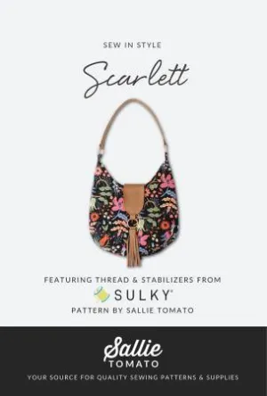 Scarlett Bag Pattern by Sallie Tomato