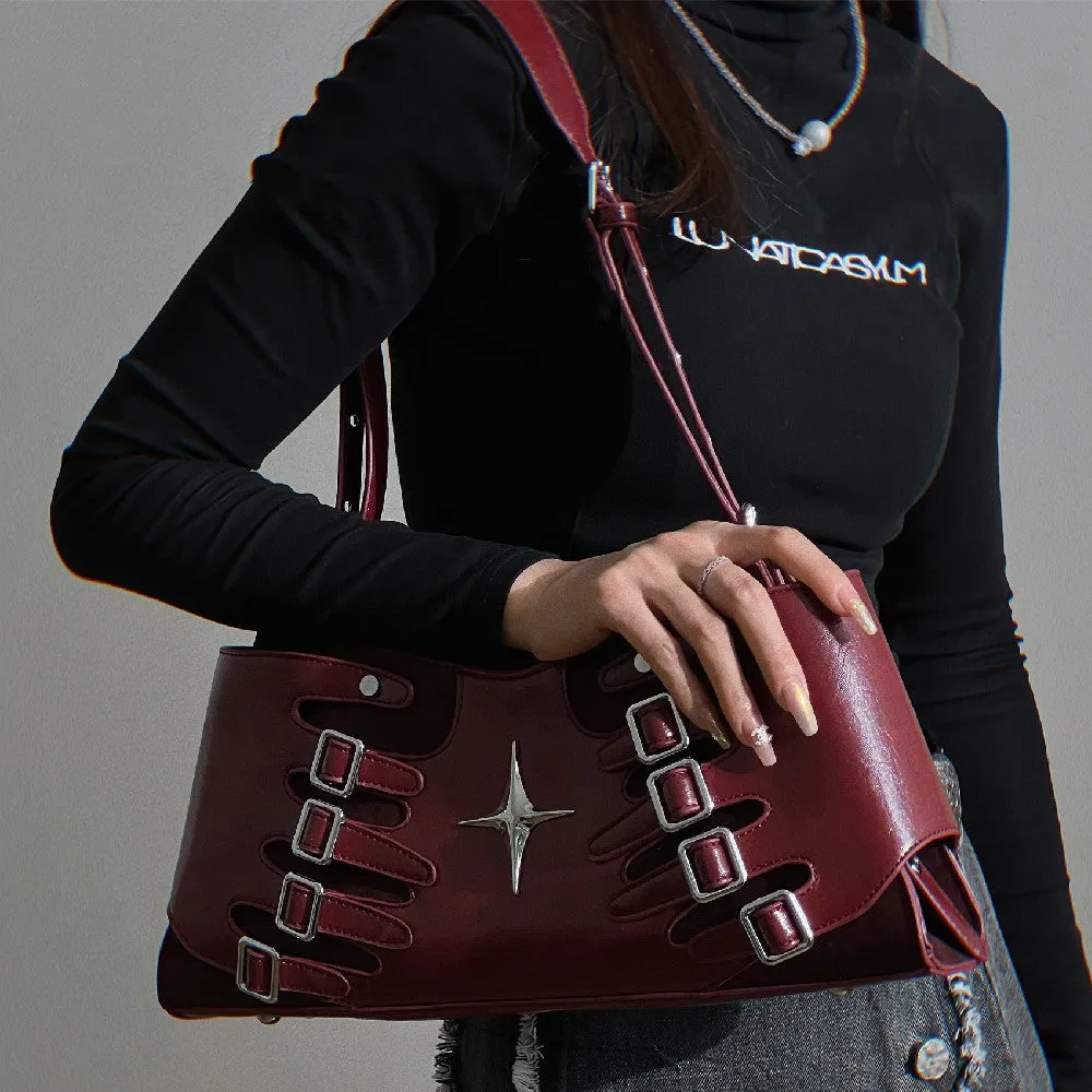 Sleek Charm: Women's Underarm Shoulder Messenger Bag