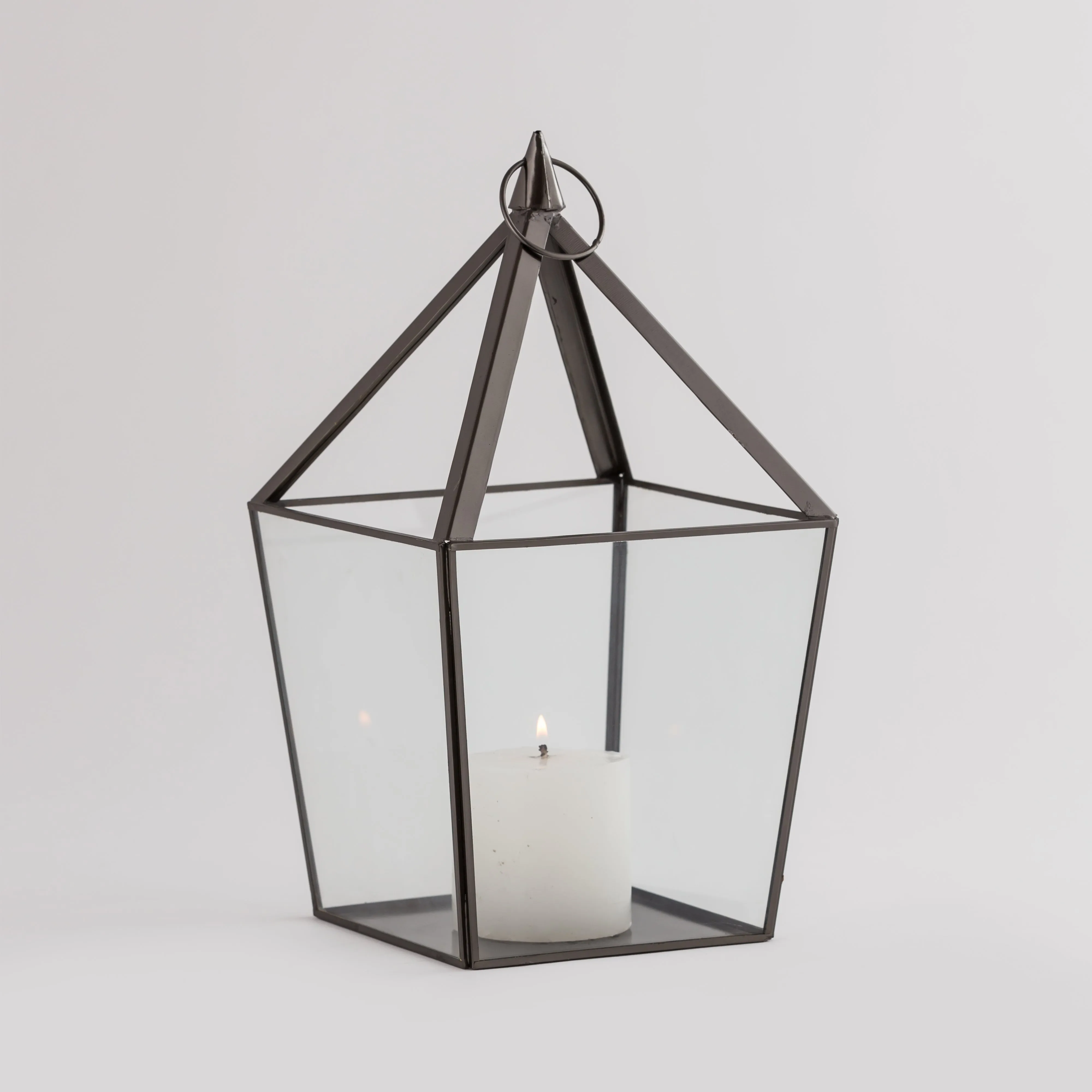 Stylish Black Iron Lantern