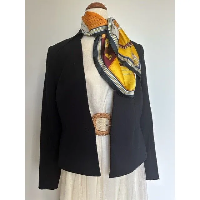 Stylish Silky Scarf - Royal Horses