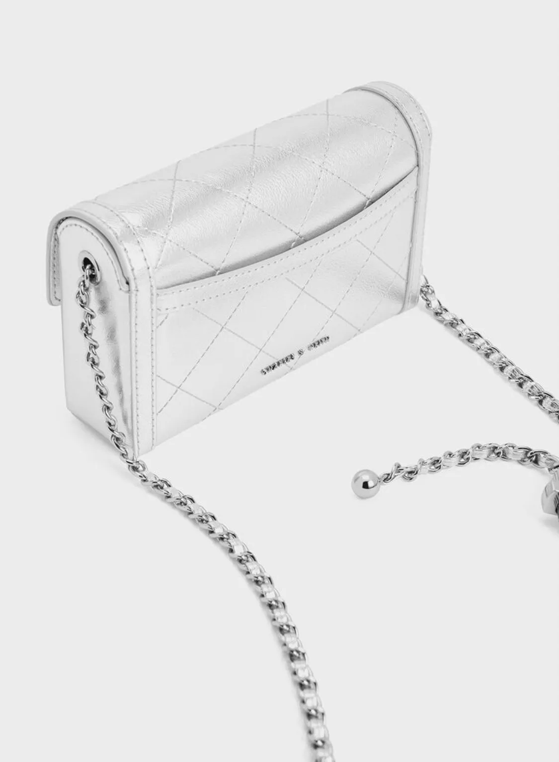 Tallulah Quilted Push-Lock Clutch