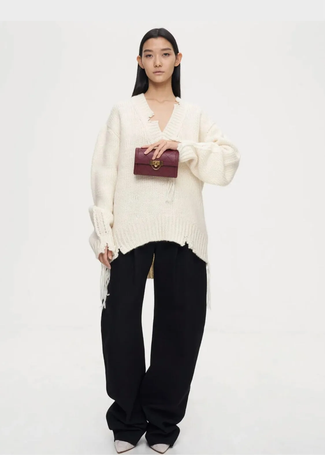 Tallulah Quilted Push-Lock Clutch
