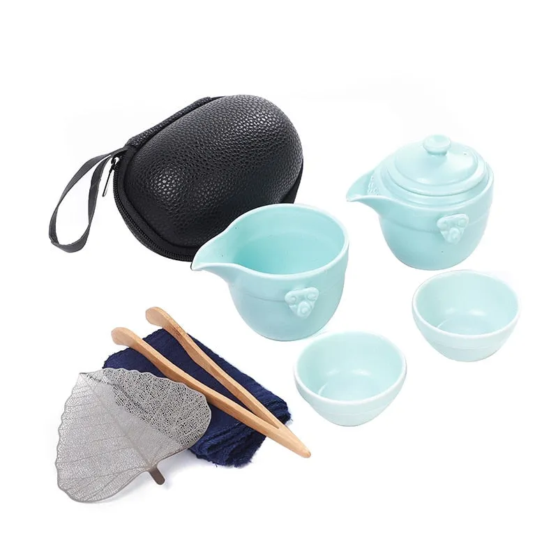 Tea Sets with Travel Bag