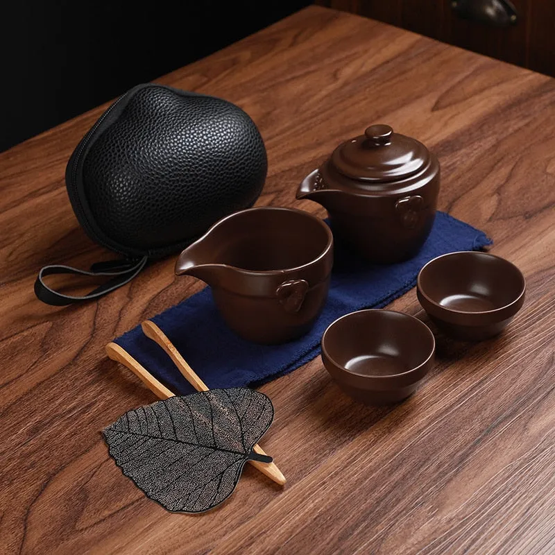 Tea Sets with Travel Bag