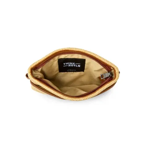 Think Royln Raffia Bum Bag