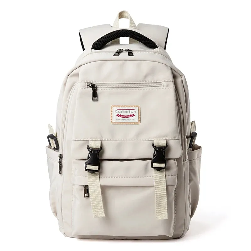 UAKISS  -  Women Backpack 2024 Waterproof Oxford for girls boys Teenager Schoolbag Large Capacity Multi-Pocket Travel Laptop Backpack