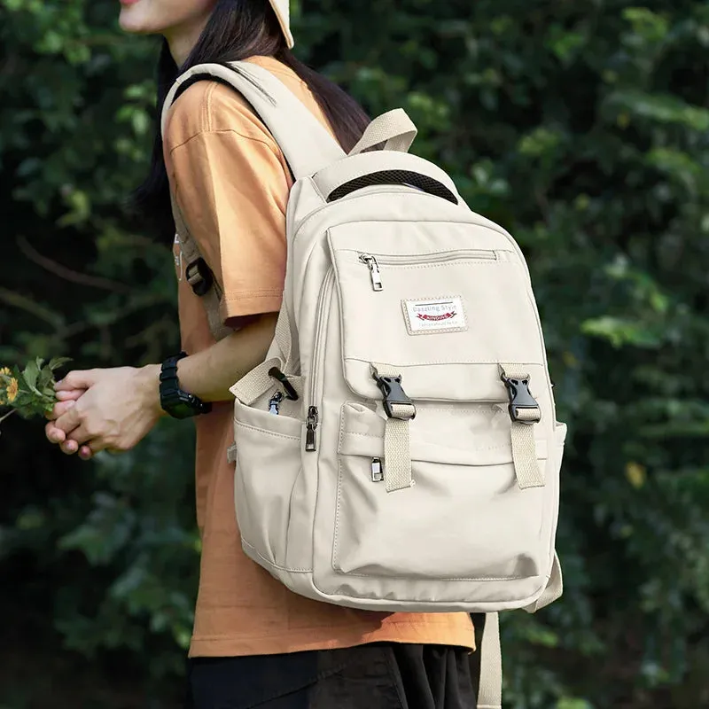UAKISS  -  Women Backpack 2024 Waterproof Oxford for girls boys Teenager Schoolbag Large Capacity Multi-Pocket Travel Laptop Backpack