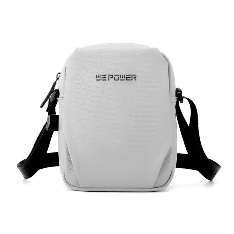 WEPOWER Mini Casual Crossbody Bag Lightweight Single Shoulder Cell Phone Bag(White)