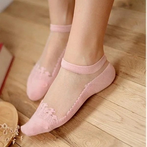 Women Breathable Fashionable Summer Socks