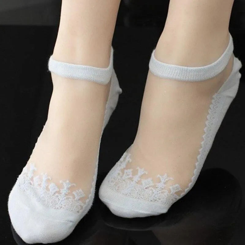 Women Breathable Fashionable Summer Socks